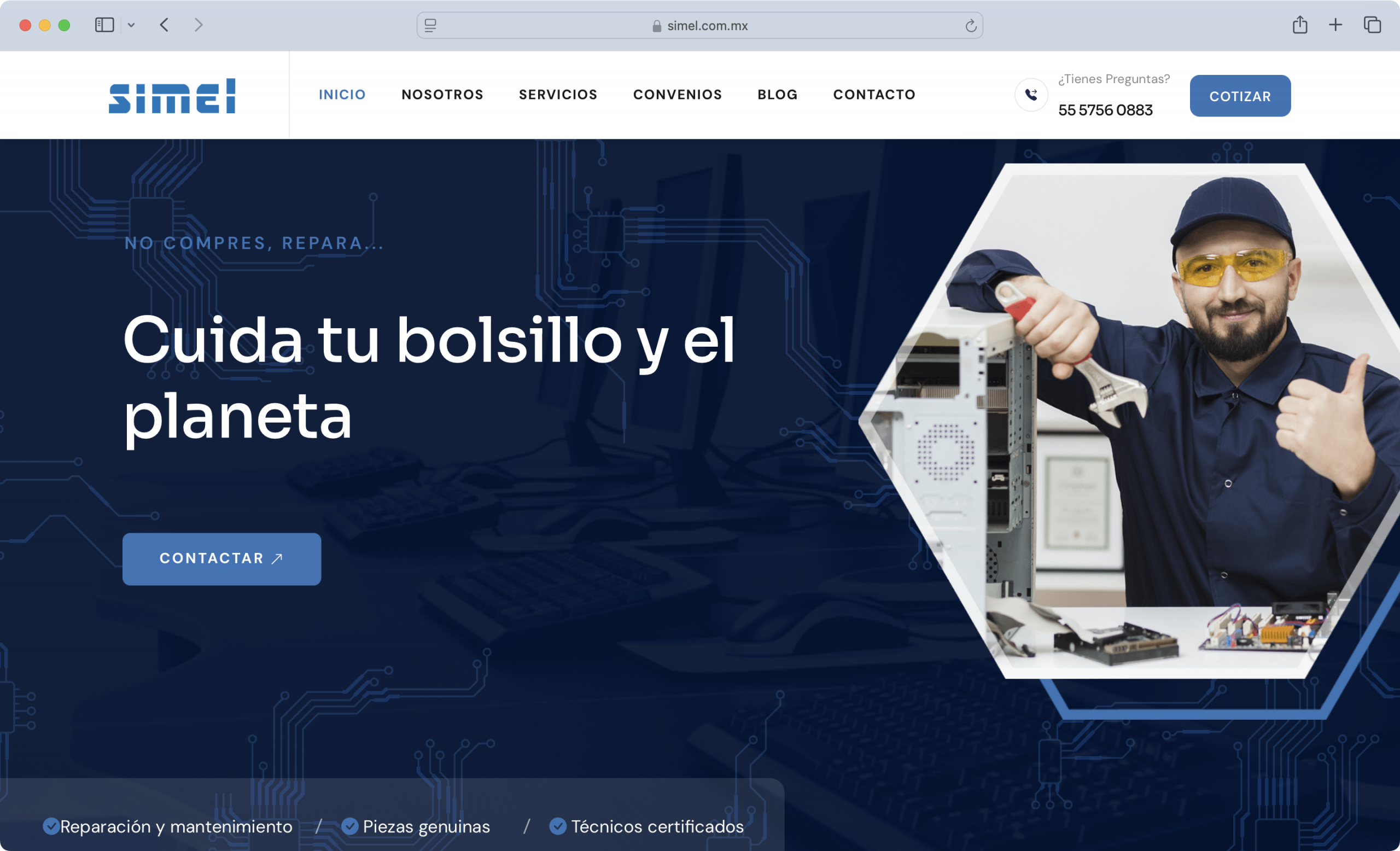 Sitio Web SIMEL
